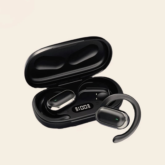 Premium OWS Wireless Sports Headphones – Bone Conduction Bluetooth 5.4, 12D HiFi Sound, All-Day Comfort