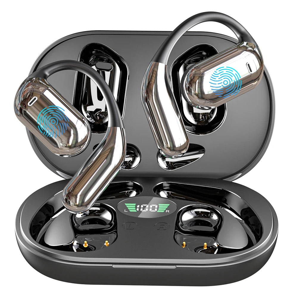 AI Translator Earbuds – Real-Time Translation in 144 Languages, Bluetooth 5.4, 60-Hour Battery