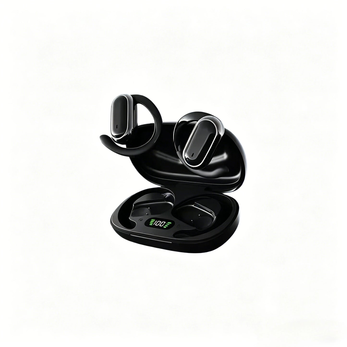Premium OWS Wireless Sports Headphones – Bone Conduction Bluetooth 5.4, 12D HiFi Sound, All-Day Comfort